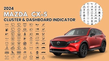 2024 Mazda CX-5 Cluster & Dashboard Warning Indicators Guide