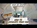 DIY Van Conversion Step #1 - What is the Best Insulation? 3M Thinsulate + Reflectix