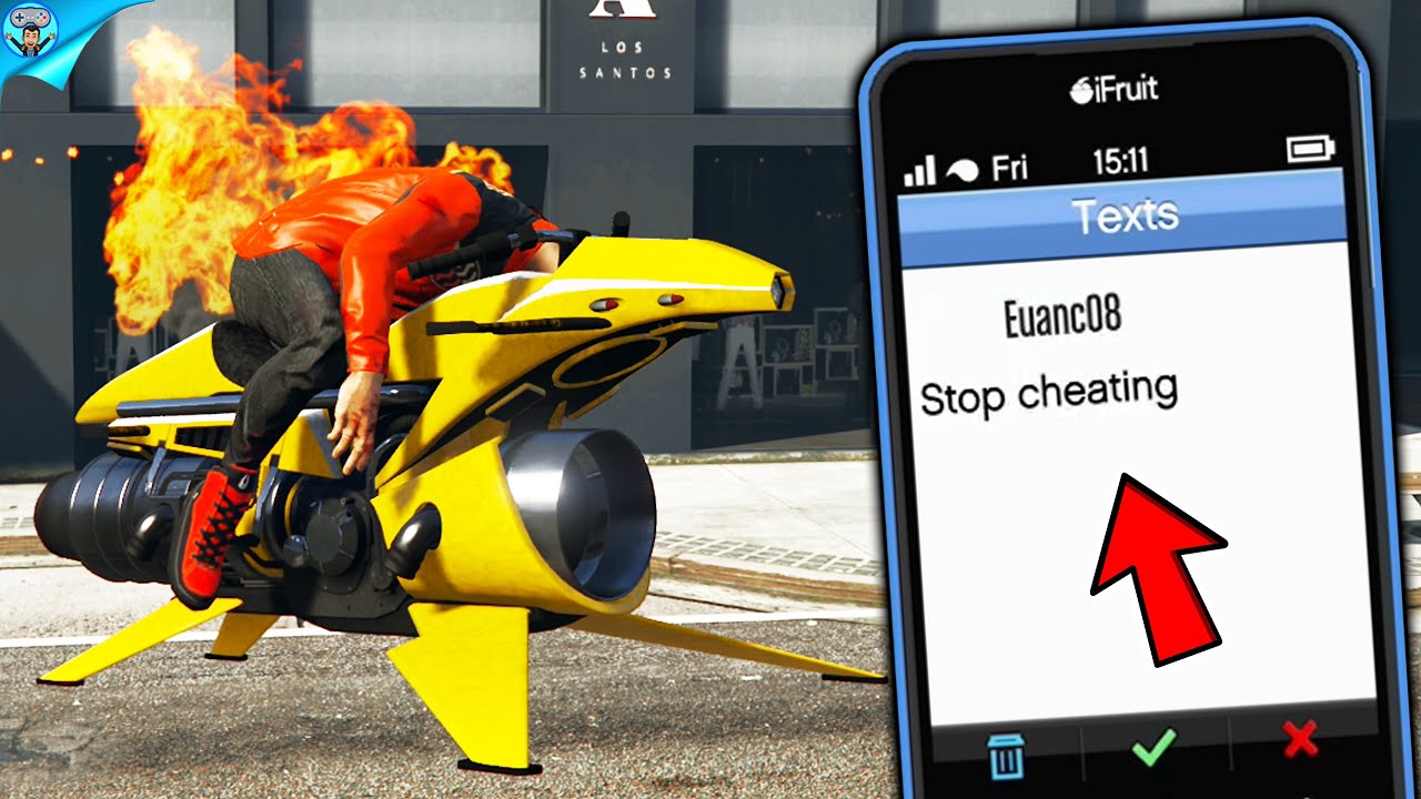 Позорные отвратительные гриферы в GTA Online!