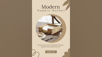 Home decoration ,Napkin Holder, Wicker Baskets and Serving Tray for Kitchen #shorts #short