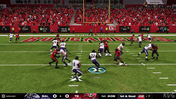 Madden NFL 25 - Baltimore Ravens vs Tampa Bay Buccaneers - Gameplay (PS5 UHD) [4K60FPS]