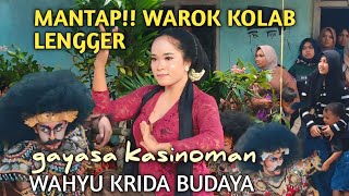 WAROK‼️WAHYU KRIDA BUDAYA‼️Tari warok paling kompak , gending banyumasan lengger cantik