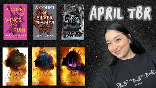 april tbr | adult romantasy books 💓 a 5-star read! and some 3s….