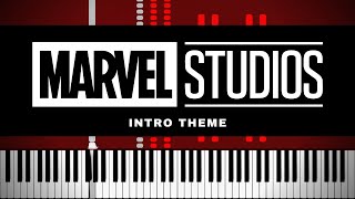 Video thumbnail of "Marvel Studios Intro (2021) - Piano Tutorial"