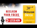 Dopamine Detox By Thibaut Meurisse Audiobook Book Summary In English Dopamine Detox By Thibaut Meurisse Audiobook Book Summary In English