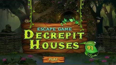 Escape Game Decrepit Houses 91 WalkThrough - FirstEscapeGames #escapegame #escape #walkthrough