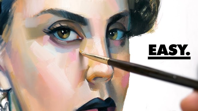 Painting Portraits in Acrylics: A practical guide to contemporary