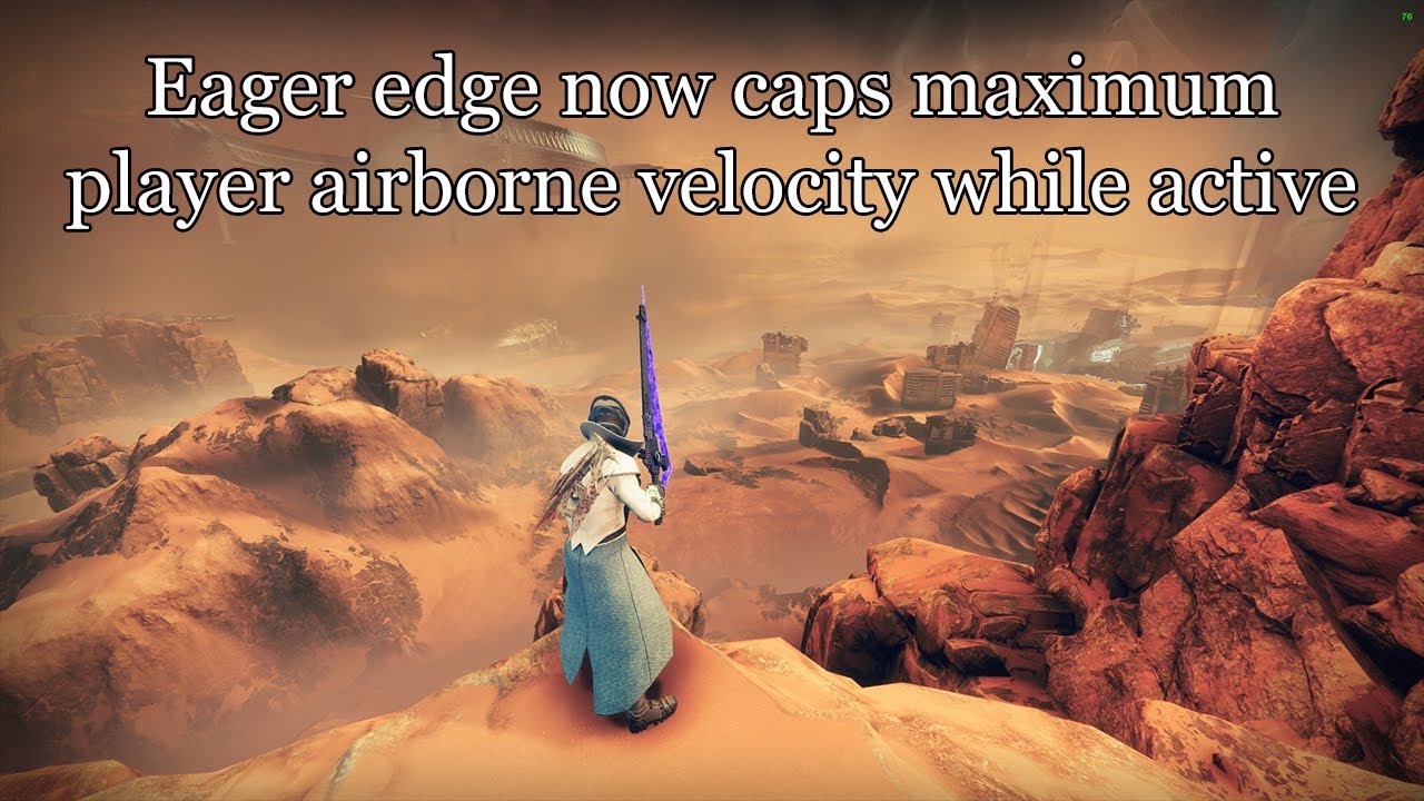 NO FALL DAMAGE with Eager Edge