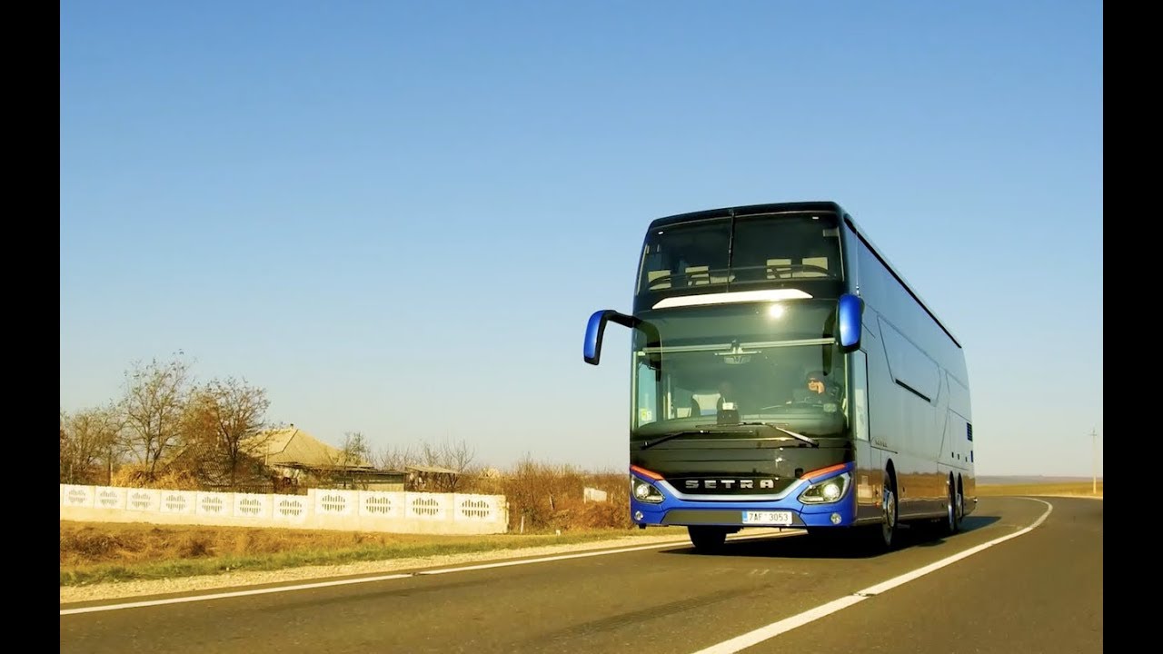 Cum merge? Setra S531 DT - cel mai modern autobuz din țară!