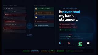 I Built an AI Agent That Organises Files — Without Reading Your Personal Docs / Bank Statement