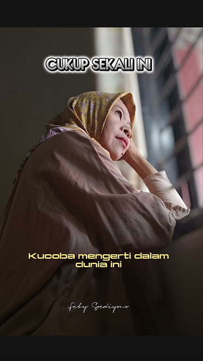 cukup sekali ini _ lagu Keenan Nasution