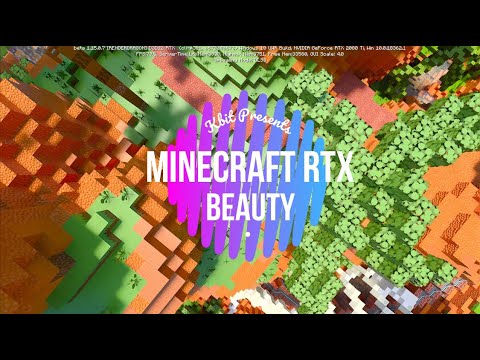 Minecraft With NVIDIA RTX  Creators Ray Tracing Showcase 