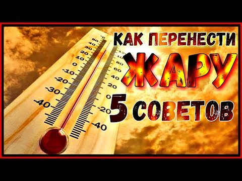 ТОП 5 советов как ЛЕГЧЕ перенести жару.