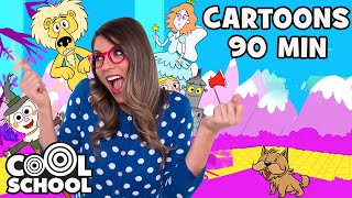cool school cartoons for kids 90 minutes
