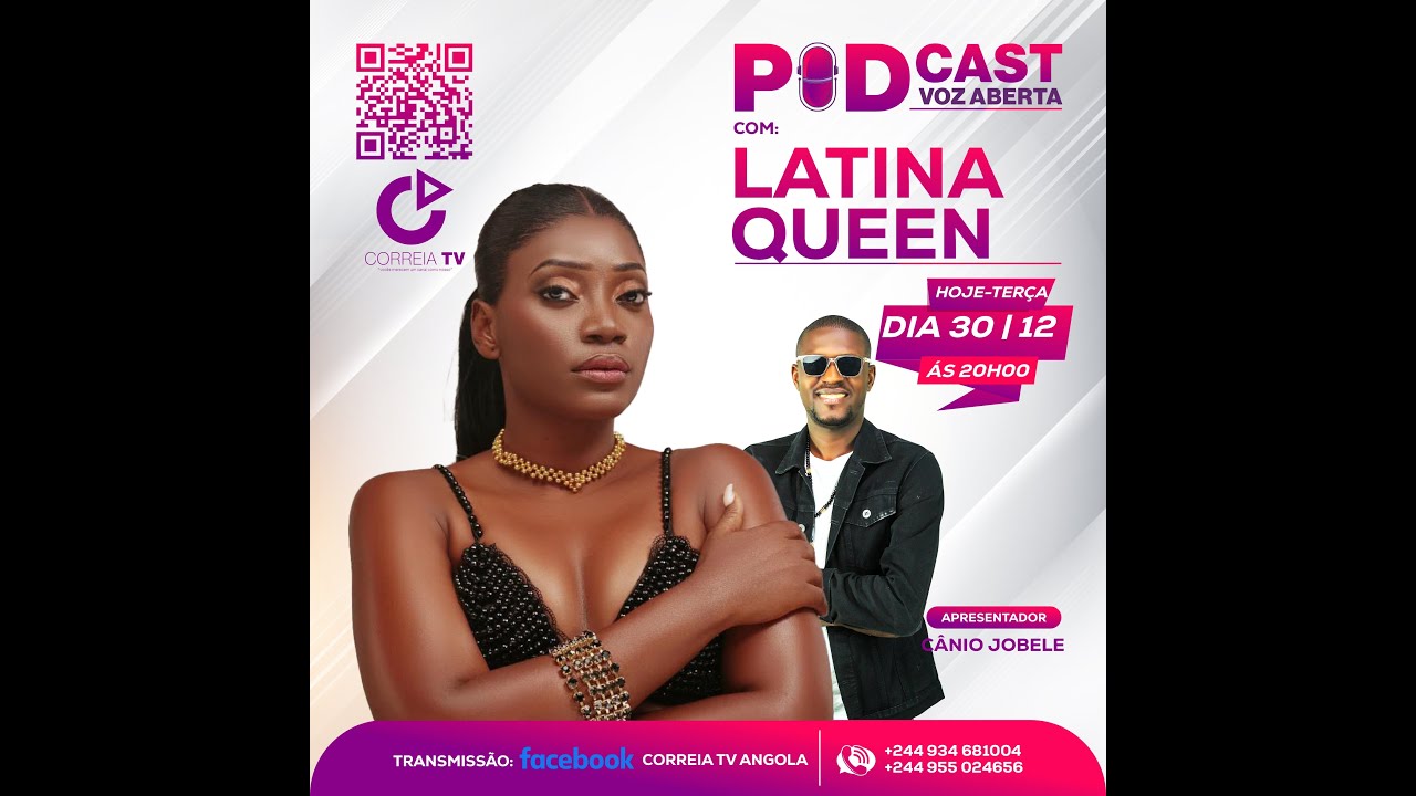 PODCAST VOZ ABERT, A COM A LATINA QUEEN