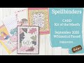 10 Cards - 1 Kit | Spellbinders Card Kit of the Month | September 2020 | Whimsical Forest!