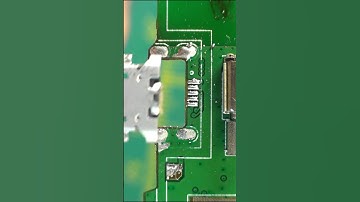How to replace the micro usb charging connector? #microusb #mobile #charging #soldering