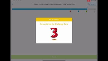 IXL Primary 4 P5 : Subtract Fraction With Like Denominators Using Number Lines