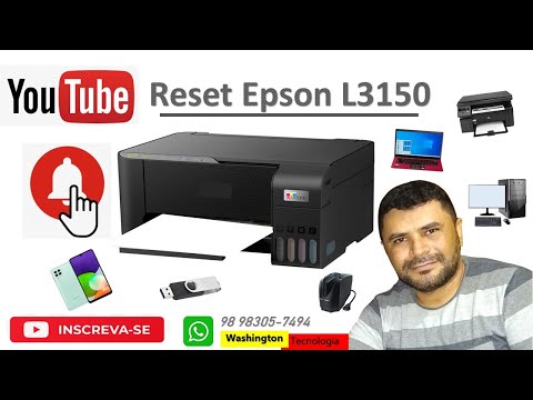 Vídeo: Como Reiniciar Uma Impressora Epson