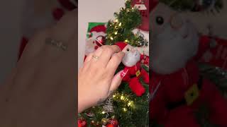 christmas coffin shorties  #nailart #christmas #nailinspo