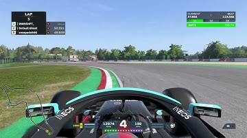 F1 2021 | Imola Hot Lap | 1:15:322 | PS4 using Controller