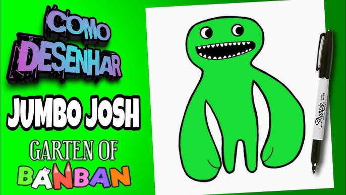 Desenho de Jumbo Josh 07 de Garten of Banban para colorir