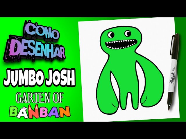 Desenho de Jumbo Josh 06 de Garten of Banban para colorir