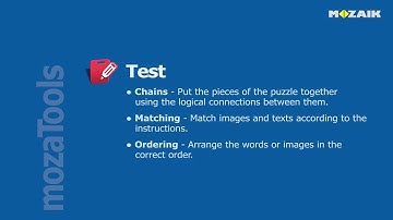 mozaBook Interactive Teaching Software - Test tutorial 3.