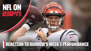 Joe Burrow looked completely OUT OF SYNC in loss to Browns - Kimberley A. Martin | NFL on ESPN