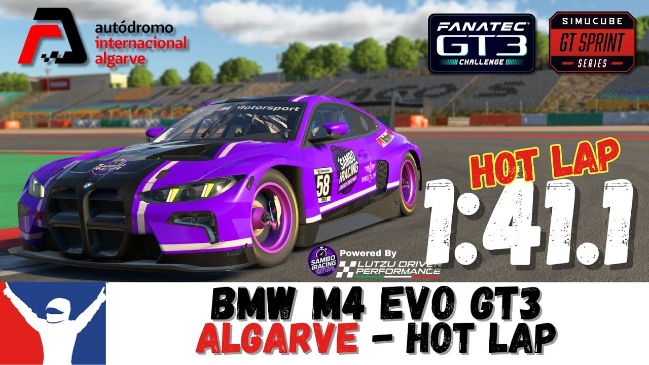 iRacing BMW GT3 Algarve Guide Lap 