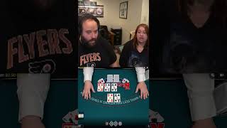 I made a crazy play at the poker table #casino #gambling #slots