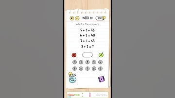 Brain Test - Week 10 gameplay walktrough