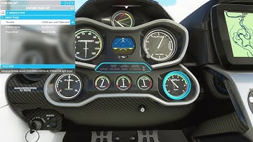 Starting up the Icon A5 from Cold and Dark state | Microsoft Flight Simulator 2020