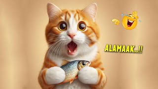 LUCU BANGET.! Terbaru 9 Menit Video Kucing Lucu Bikin Ngakak 2024 ~ Kucing Tiktok Lucu