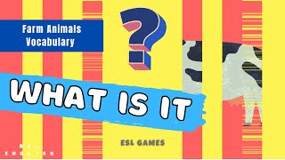 What's this? – Farm Animals | English Vocabulary Guessing Game for kids (ESL) screenshot 2