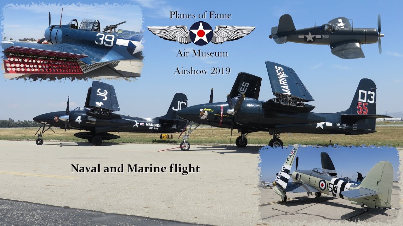 Planes of Fame 2019 'Naval and Marine flight'