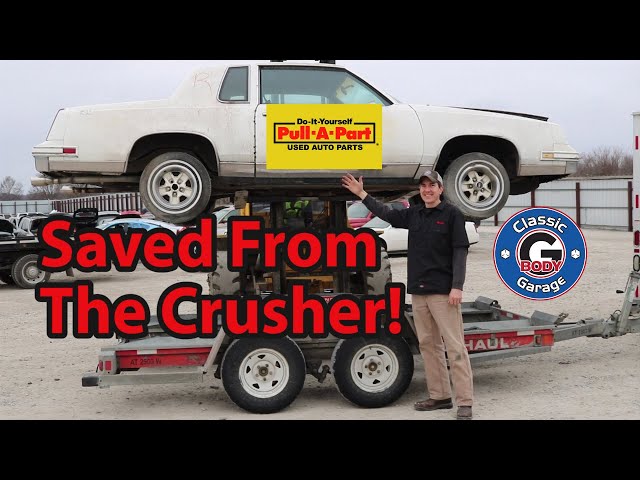 86 Cutlass SAVED FROM THE CRUSHER! Will it RUN? Part 1 of 2 - YouTube