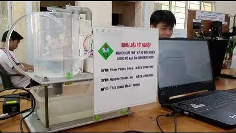 Điều khiển PID bồn nước đơn