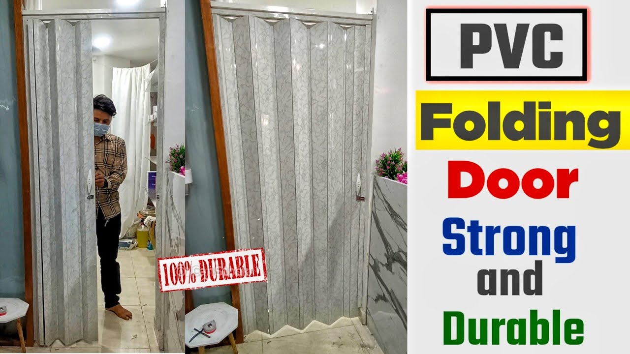 PVC Folding Door | PVC Sliding Door Strong and Durable 📞 7676696786 KGN ...