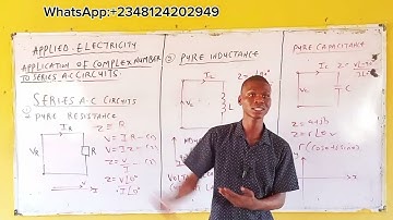 Complex Numbers : Ac Circuit Application || Series Ac Circuit.(2)