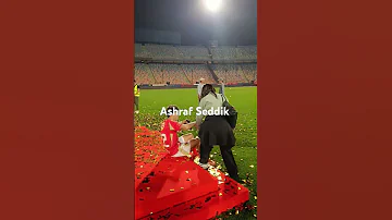 شاهد امام عاشور وزوجته في احتفالات الاهلي دوري 45 جماهير الاهلى الاهلي 