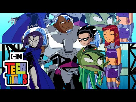MASH-UP: Teen Titans First vs. Last Scene | Teen Titans | Cartoon Network