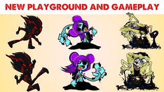 Vignette de la vidéo "FNF Character Test | Gameplay VS Playground | Pibby, Robin, Glitch SpongeBob"