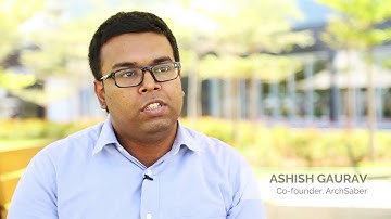 Ashish Gaurav, Co-Founder at ArchSaber on the NetApp Excellerator bootcamp