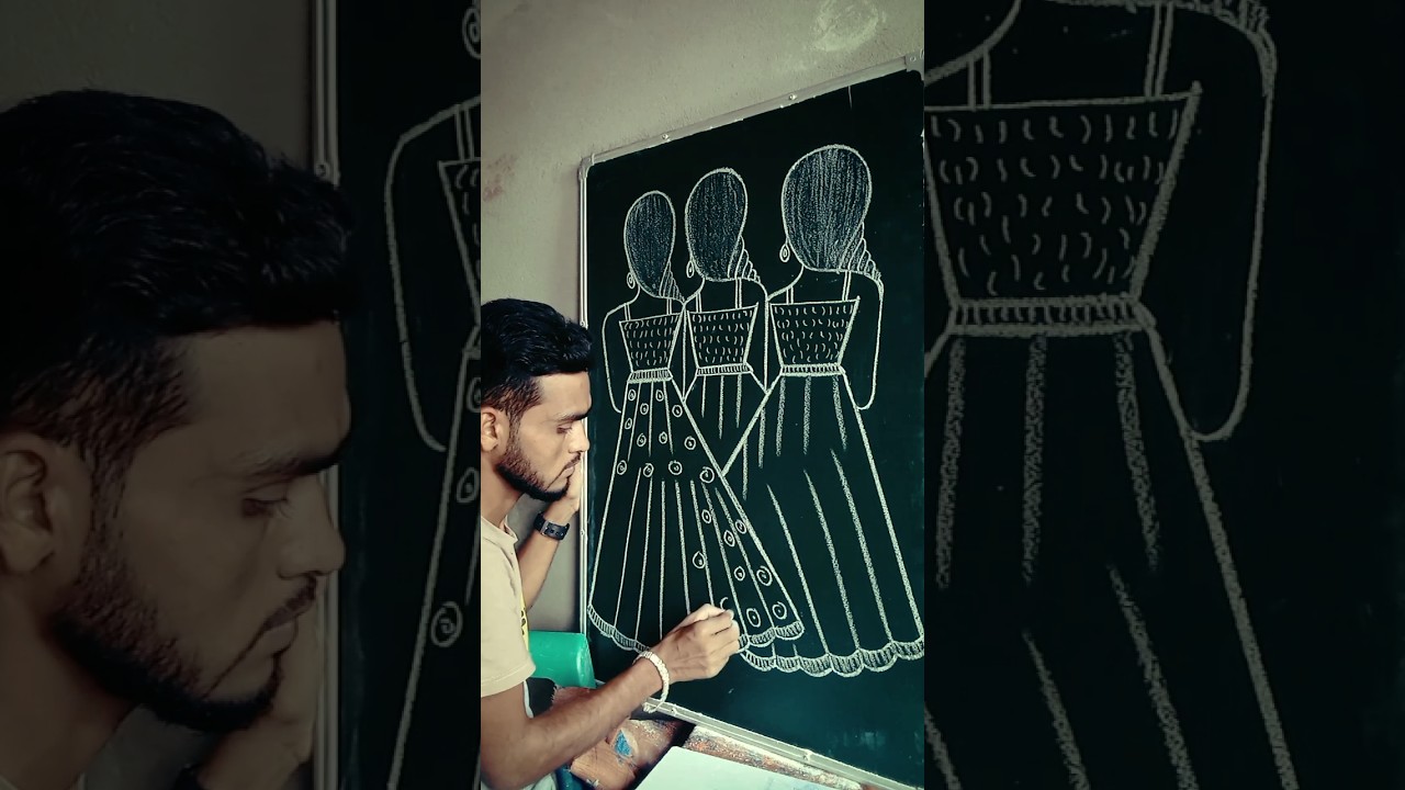 learn to draw a picture of best friends ❤️😁 