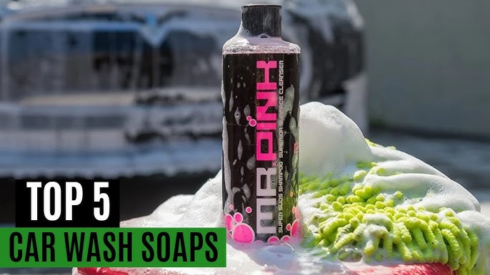 I tried a new car wash soap