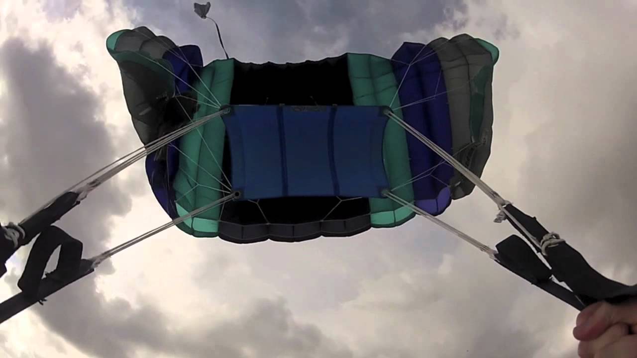 My Sabre 1 parachute opening