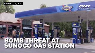 Camillus police arrest suspect after Sunoco robbery threat involving claimed explosives