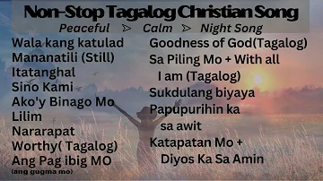 Tagalog Christian Song  I  Non-Stop