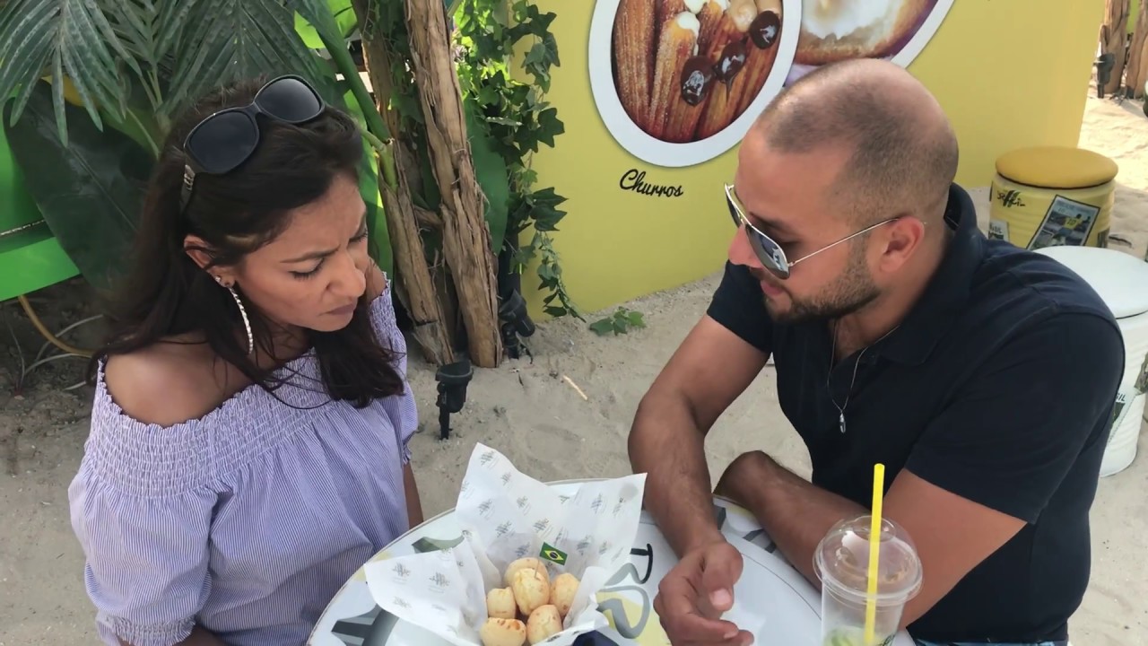 Nicole Stepping Out visits Taste Of Brazil, Dubai -December 2017